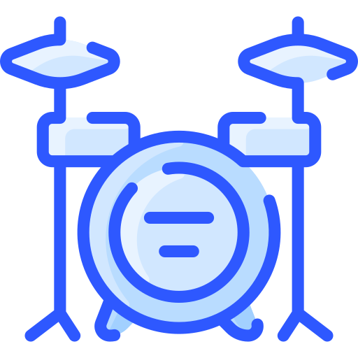 Drum kit Vitaliy Gorbachev Blue icon