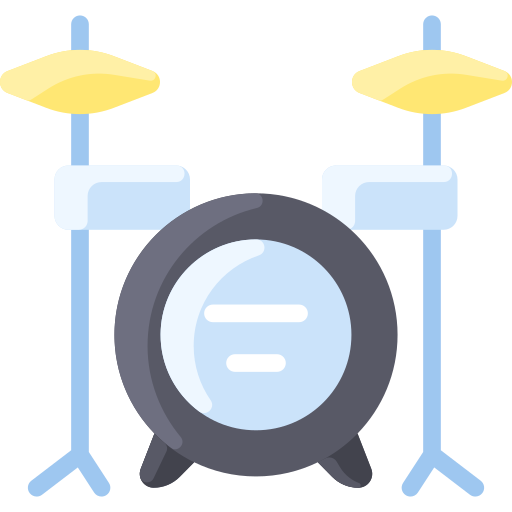 Drum kit Vitaliy Gorbachev Flat icon