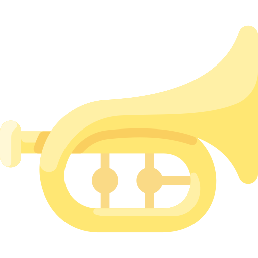 trompete Vitaliy Gorbachev Flat Ícone