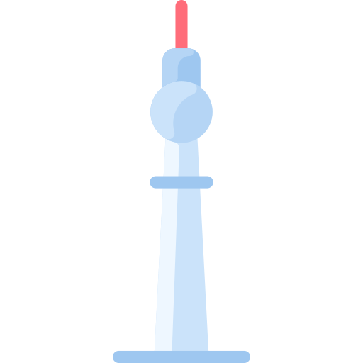 fernsehturm de berlín Vitaliy Gorbachev Flat icono