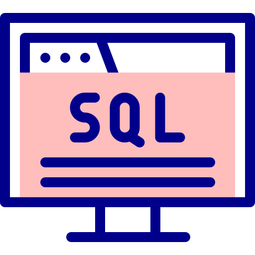 sql Detailed Mixed Lineal color иконка