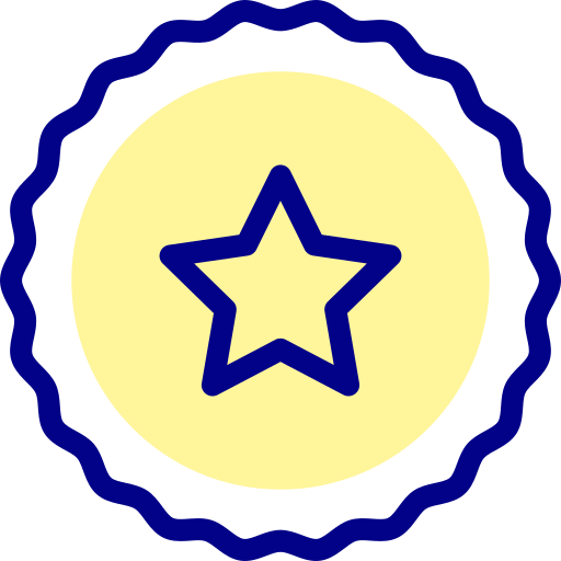 estrella Detailed Mixed Lineal color icono