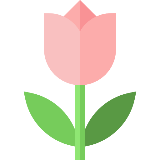 rose Basic Straight Flat icon