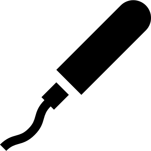 탐폰 Basic Straight Filled icon
