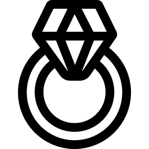 anello di fidanzamento Basic Rounded Lineal icona