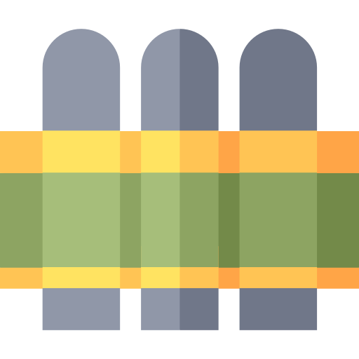 Cartridges Basic Straight Flat icon