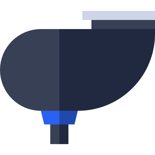 embudo Basic Straight Flat icono