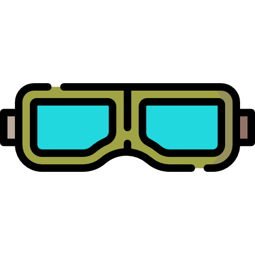 Goggle Special Lineal color icon