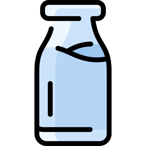 Milk bottle Vitaliy Gorbachev Lineal Color icon