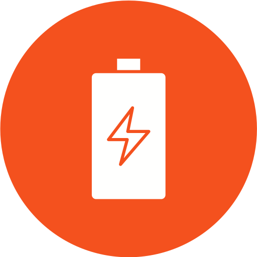 Battery charge Generic Circular icon