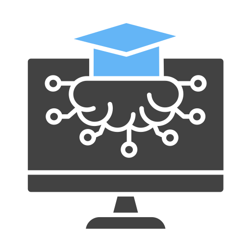 e-learning Generic Blue ikona