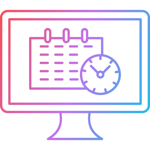마감 시간 Generic Gradient icon