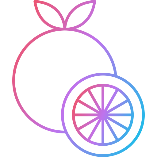 grapefruit Generic Gradient icon