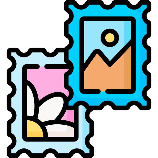 Stamp Special Lineal color icon