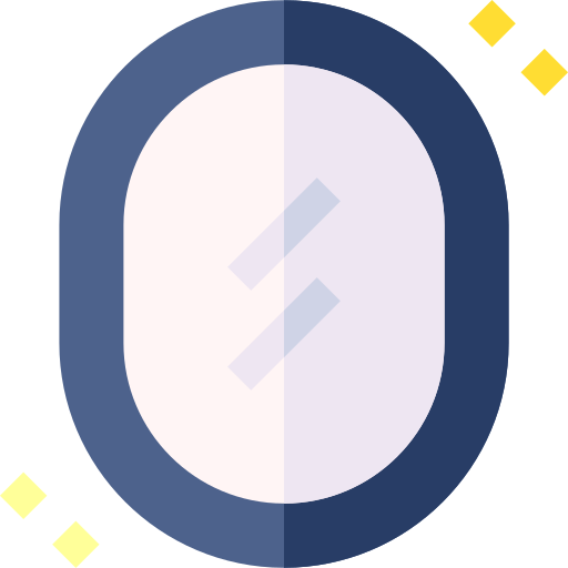 lustro Basic Straight Flat ikona