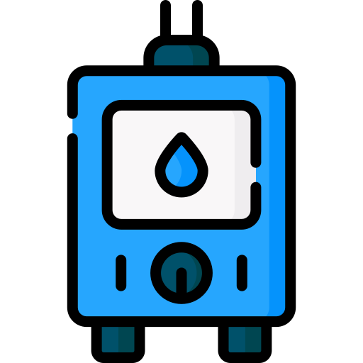 calentador de agua Special Lineal color icono