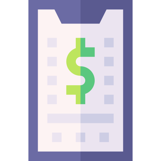 Online payment Basic Straight Flat icon