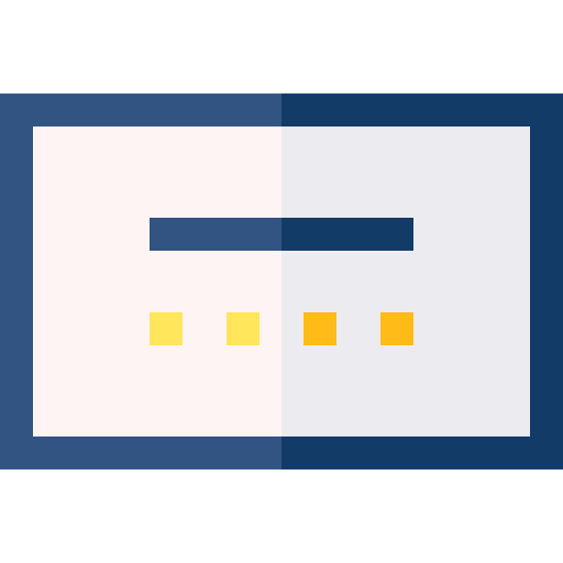 Zip code Basic Straight Flat icon