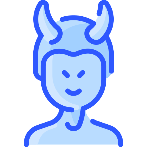 duivel Vitaliy Gorbachev Blue icoon