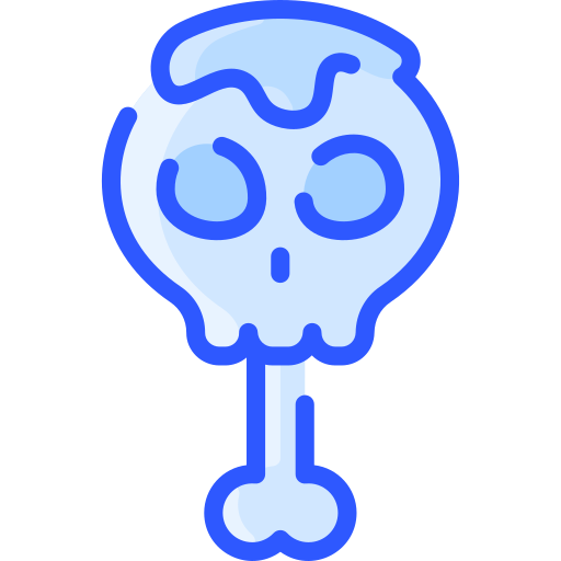 두개골 Vitaliy Gorbachev Blue icon