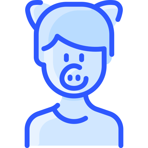 cerdo Vitaliy Gorbachev Blue icono