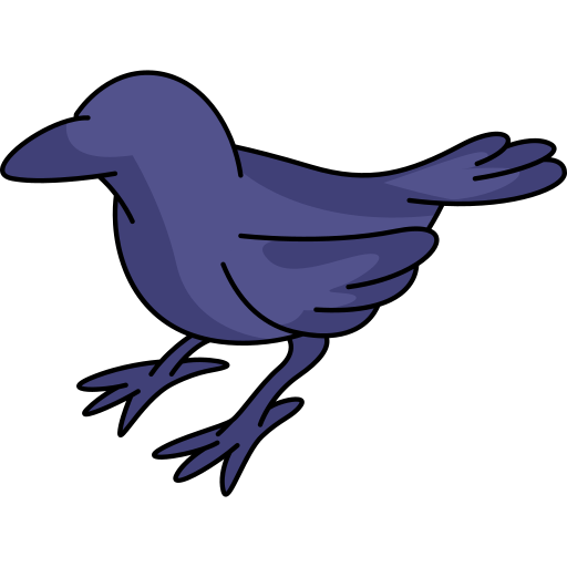 corvo Generic Thin Outline Color icona