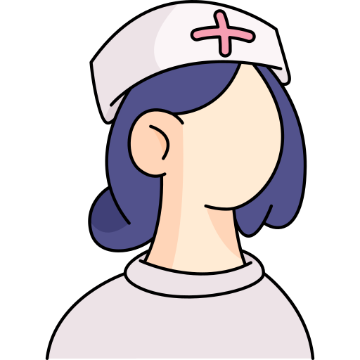 Медсестра Generic Thin Outline Color иконка