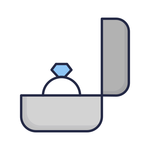 Ring box Dinosoft Lineal Color icon