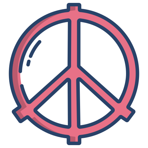 Peace Icongeek26 Linear Colour icon
