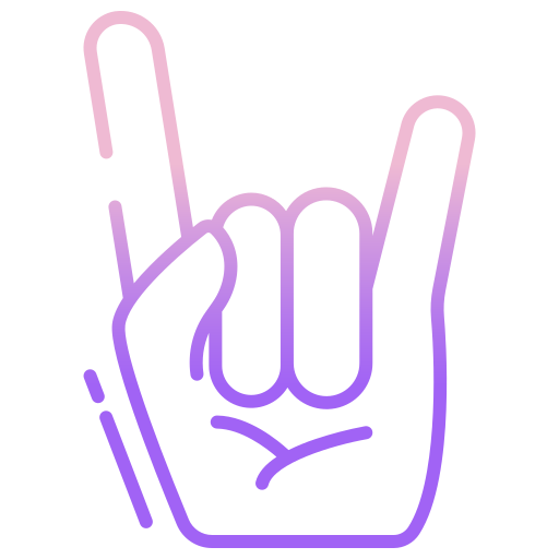 Hands and  gestures Icongeek26 Outline Gradient icon