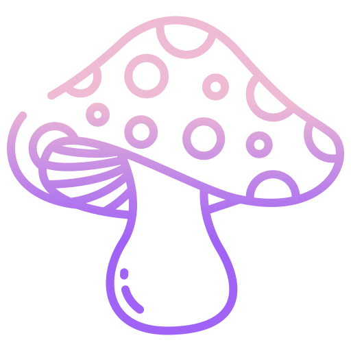 Mushroom Icongeek26 Outline Gradient icon