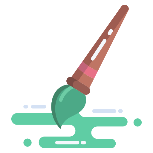 Paint brush Icongeek26 Flat icon