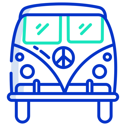 bestelwagen Icongeek26 Outline Colour icoon