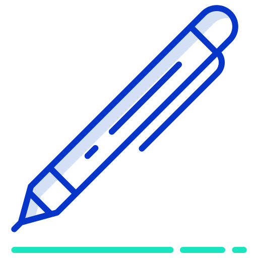 Pen Icongeek26 Outline Colour icon