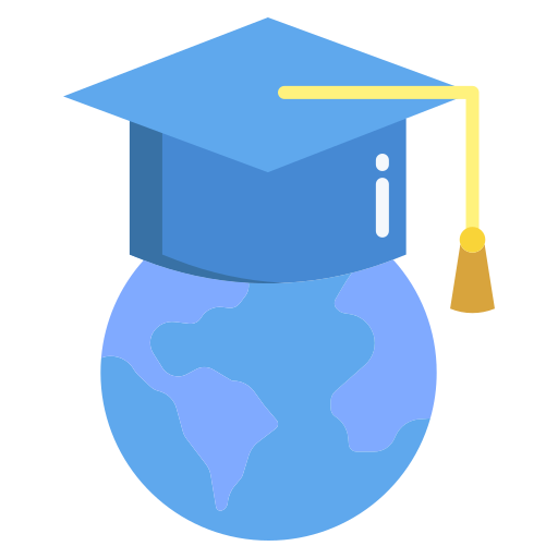 Глобальное образование Icongeek26 Flat иконка