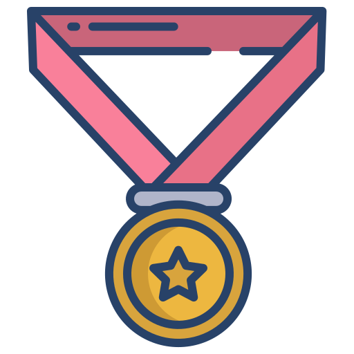 medalla Icongeek26 Linear Colour icono