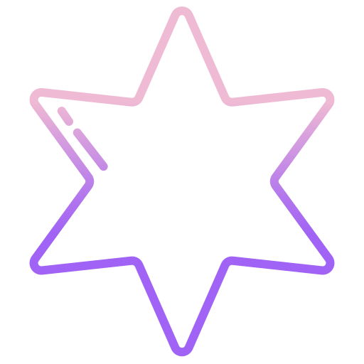 Звезда Icongeek26 Outline Gradient иконка