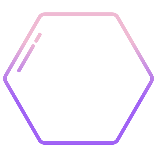 Hexagon Icongeek26 Outline Gradient icon