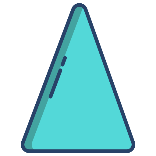 driehoek Icongeek26 Linear Colour icoon