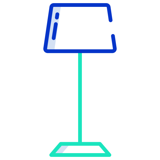 Floor lamp Icongeek26 Outline Colour icon