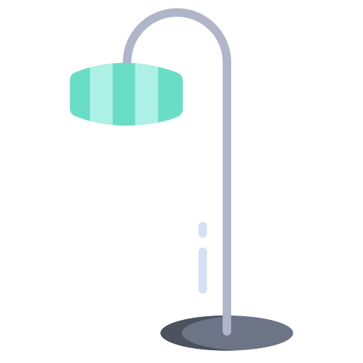 lampa podłogowa Icongeek26 Flat ikona