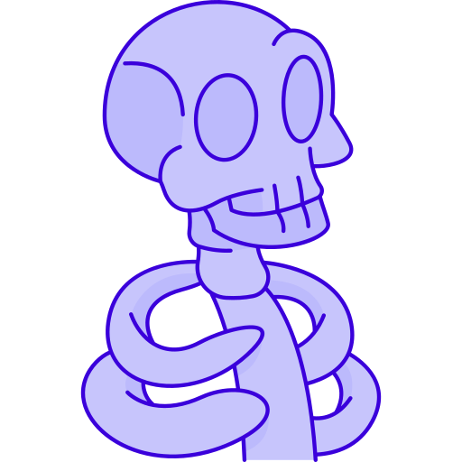 scheletro Generic Outline Color icona