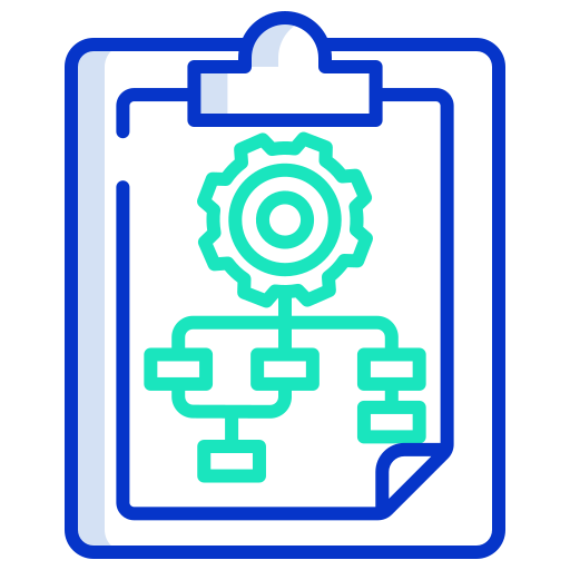 Operating model Icongeek26 Outline Colour icon