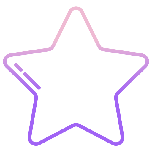 Star Icongeek26 Outline Gradient icon