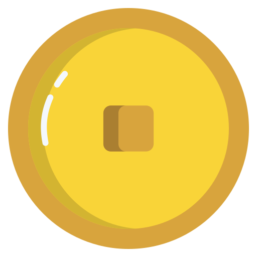 Coin Icongeek26 Flat icon