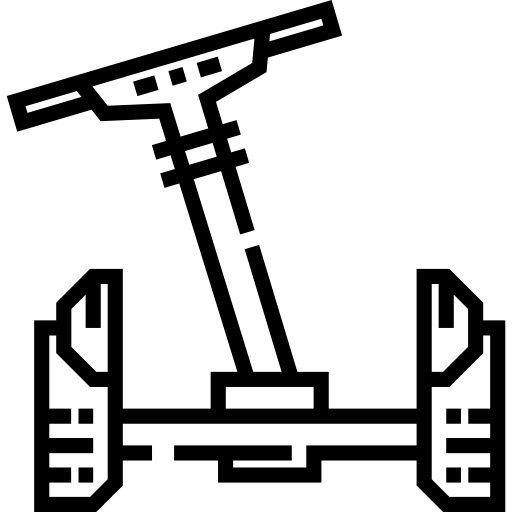 スクーター Detailed Straight Lineal icon