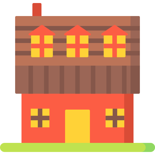 Farm house Special Flat icon
