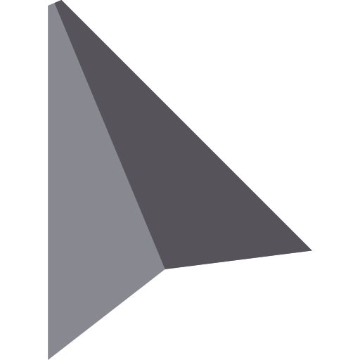cursor Basic Straight Flat icono
