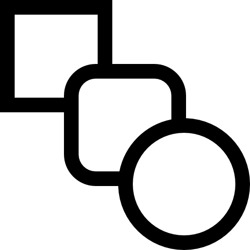 formas Basic Straight Lineal Ícone