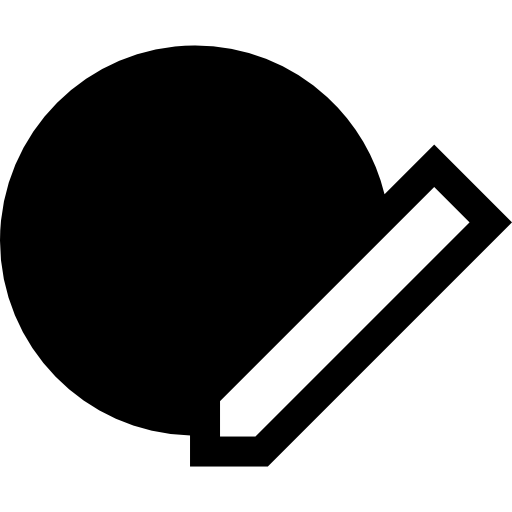 forma Basic Straight Filled icono